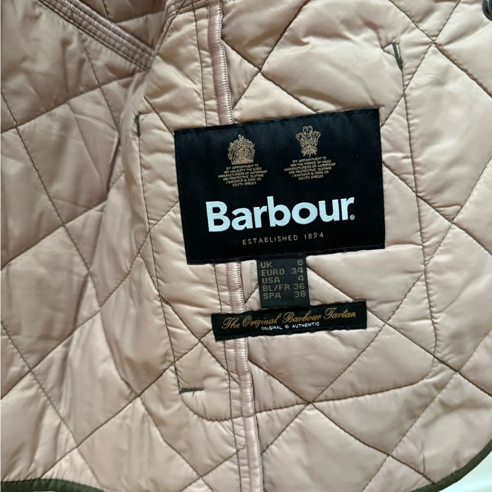 Barbour women’s quilted jacket - XS - Picture 5 of 6